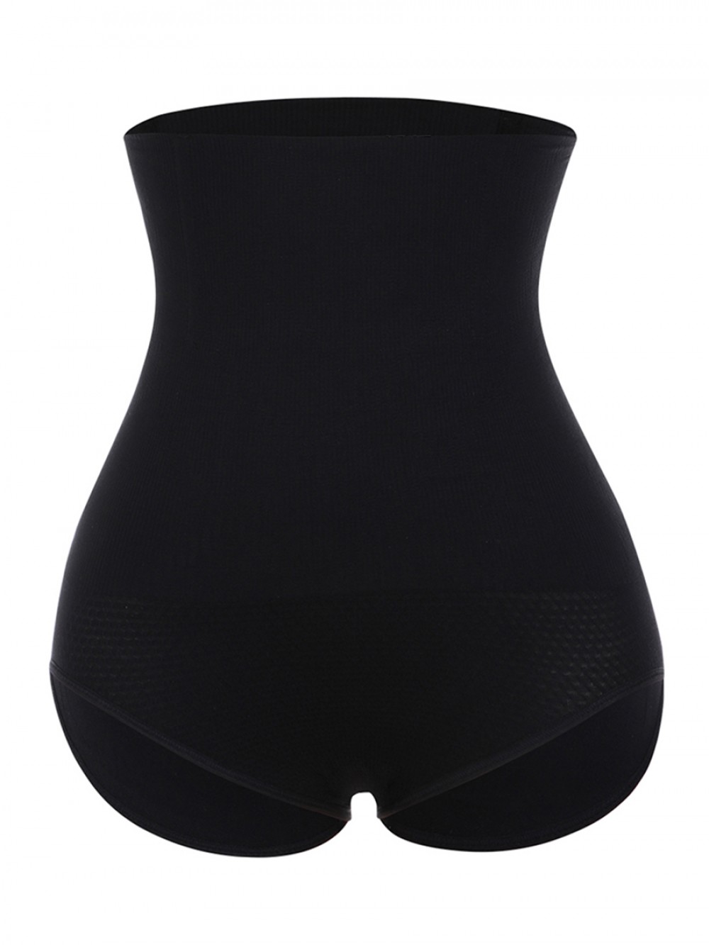 Black Seamless Panty Shaper Underbust High Rise Intant Shaping