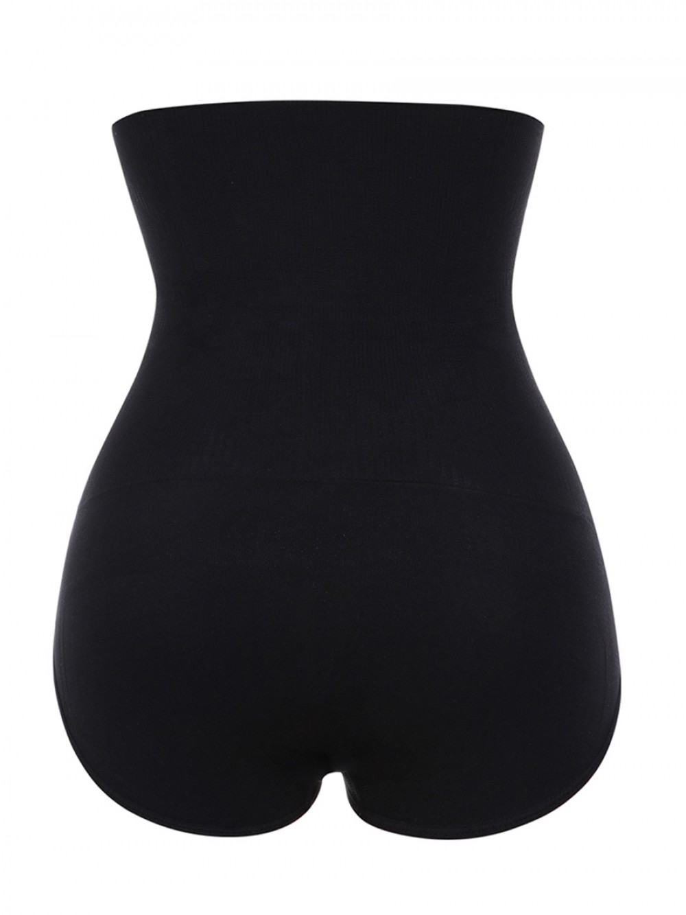 Black Seamless Panty Shaper Underbust High Rise Intant Shaping