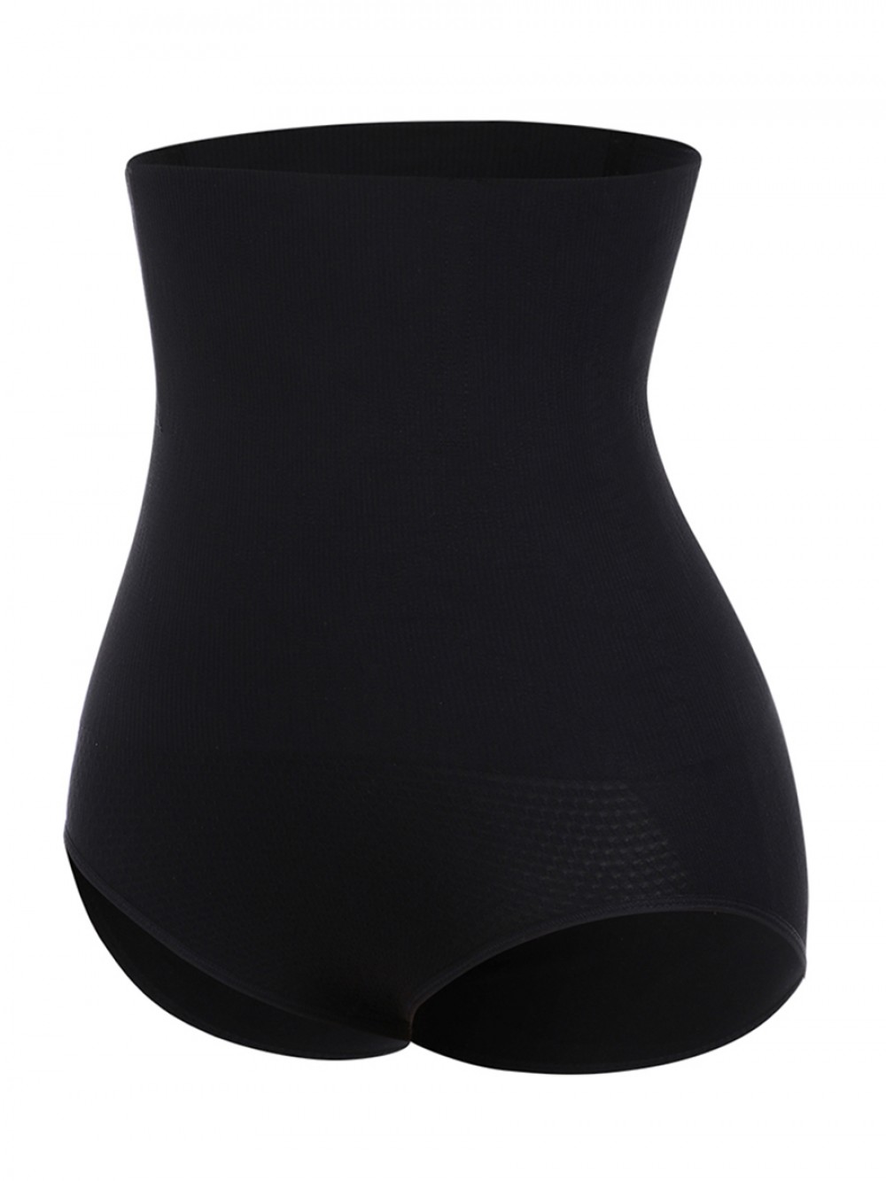 Black Seamless Panty Shaper Underbust High Rise Intant Shaping