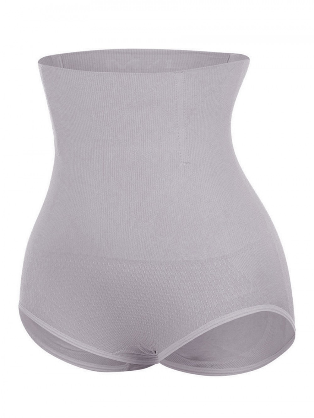 Spotlight Gray Sheer Mesh High Rise Panty Shaper Potential Reduction