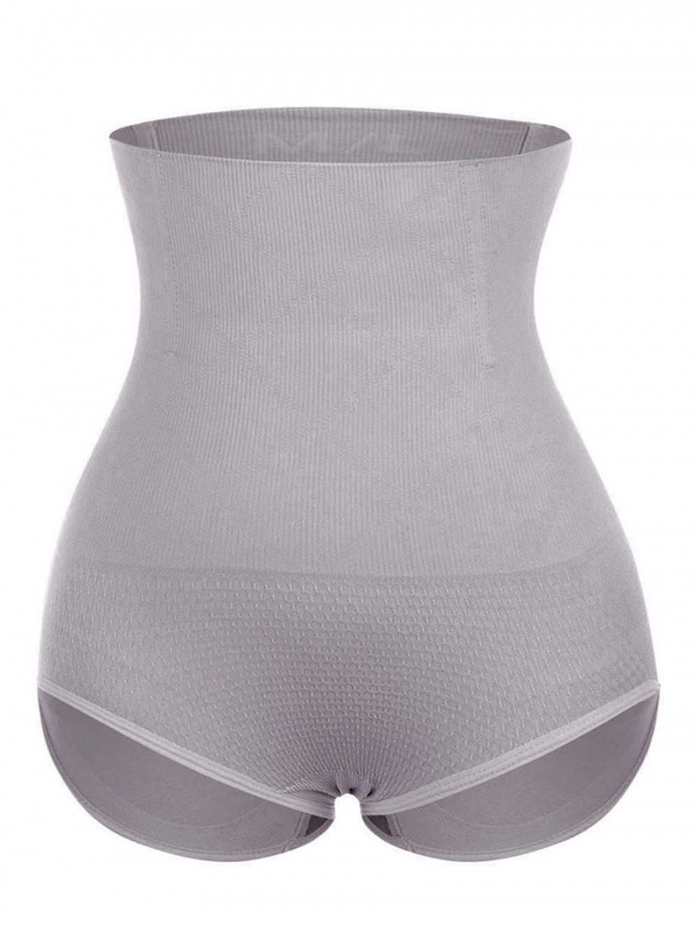 Spotlight Gray Sheer Mesh High Rise Panty Shaper Potential Reduction