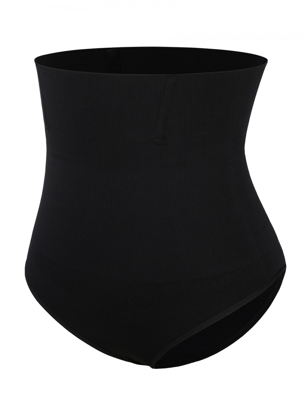 Black Seamless Body Shaper Thong 4 Steel Bones Instant Slimmer