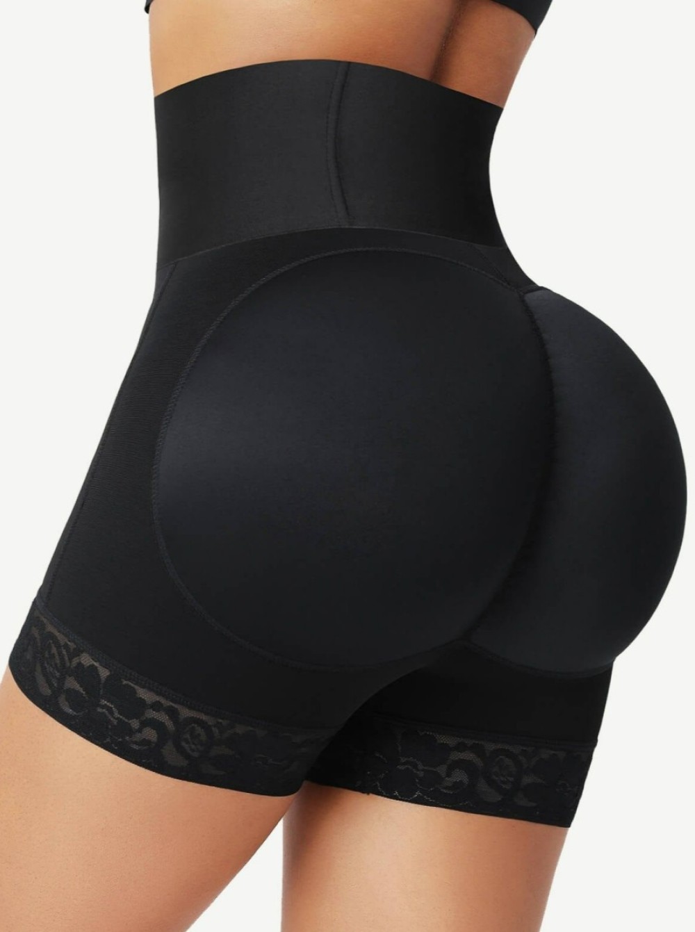 Custom Service Middle Waist Butt Lifter Fajas Shorts