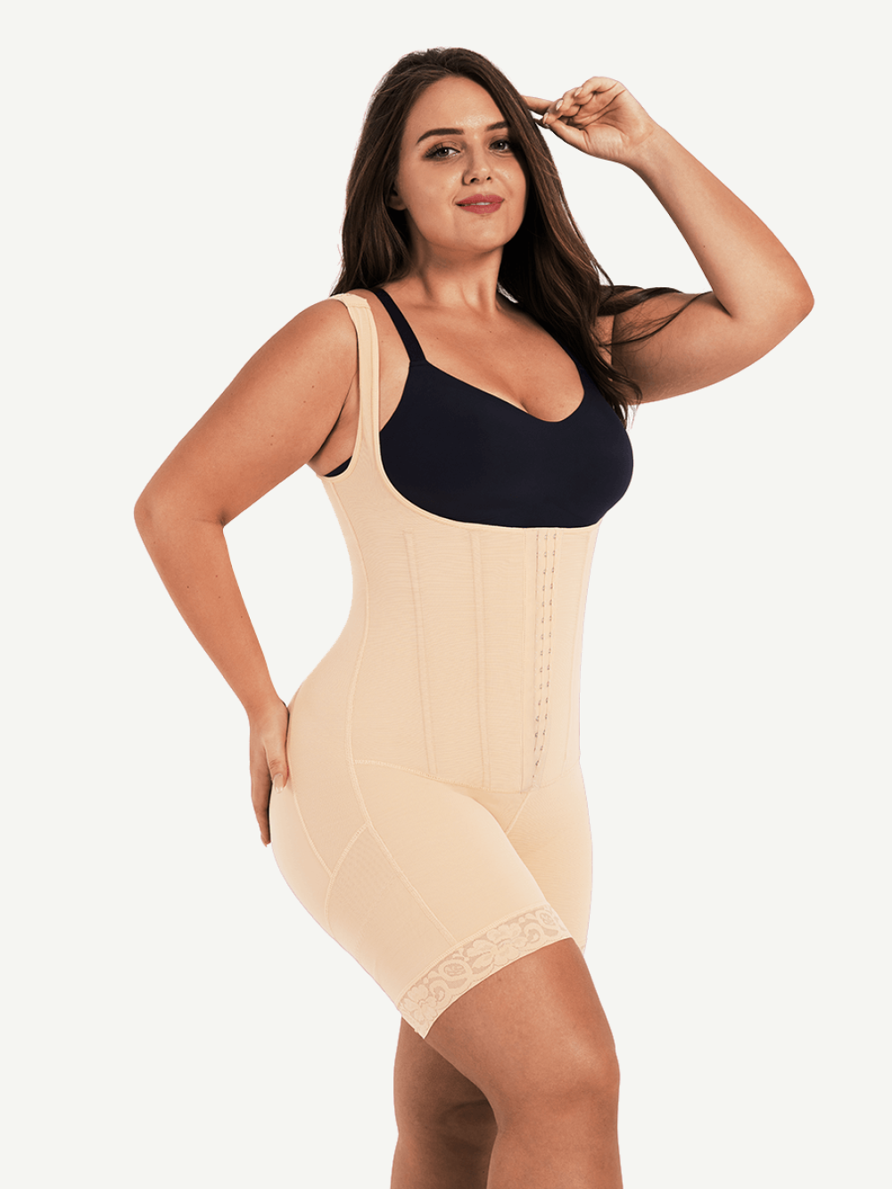 6 Steel Boned Shapewear For Women Tummy Trimmer Control