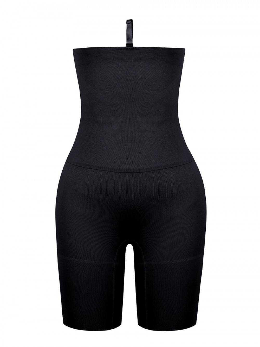Black Seamless Shapewear Panty Sheer Mesh Abdominal Control