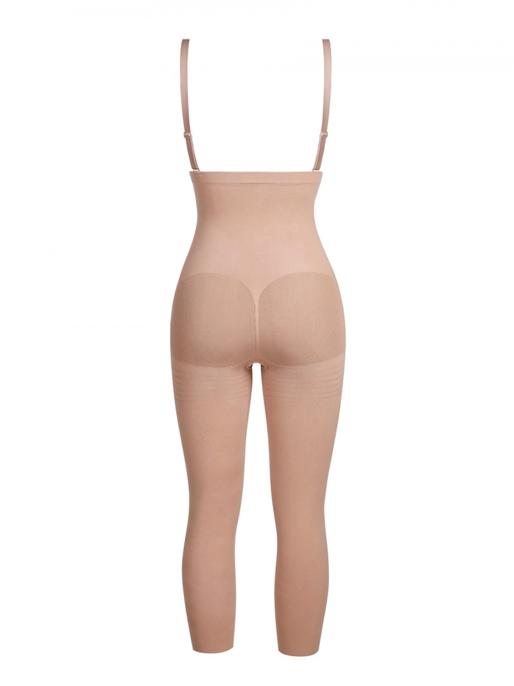 Nude Seamless Adjustable Straps Full Body Shaper Shaping Comfort