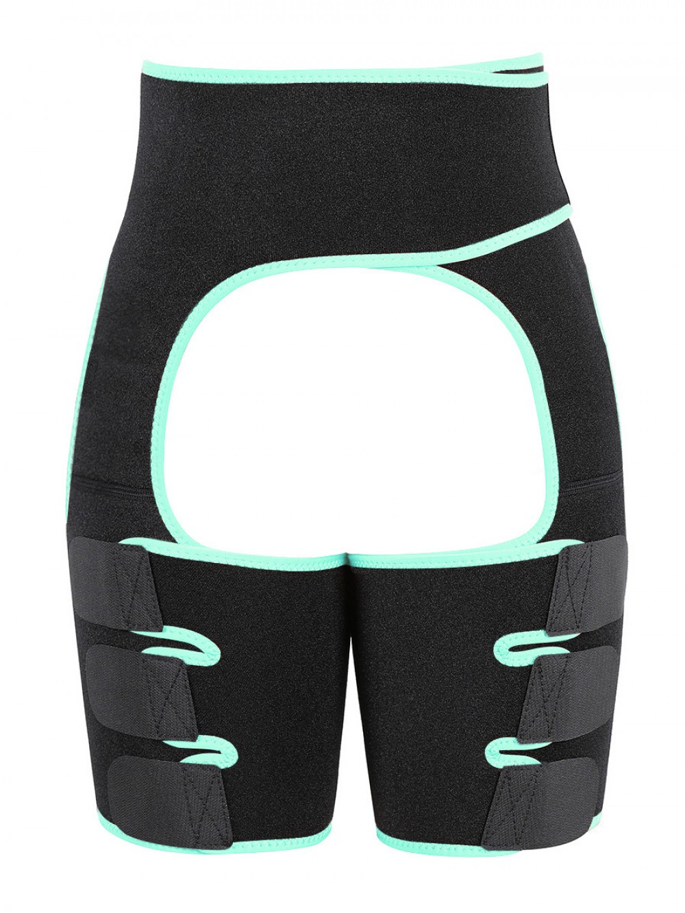 Thigh Trainer Light Green Sticker Cut Out Patchwork Firm Foundations