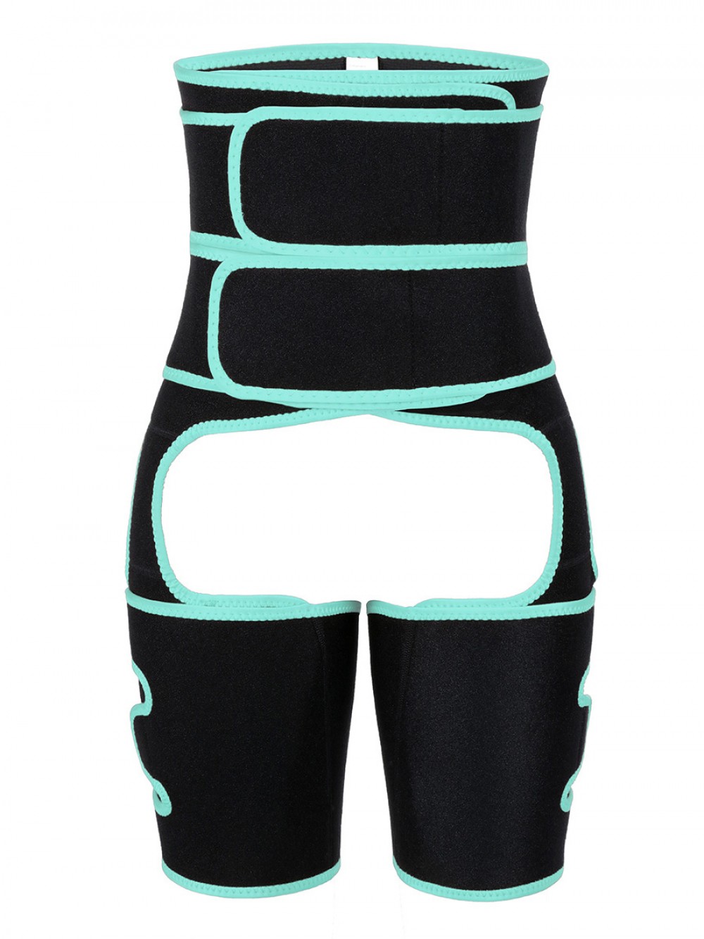 Custom Logo Light Green Neoprene High Waist Thigh Shaper Sticker