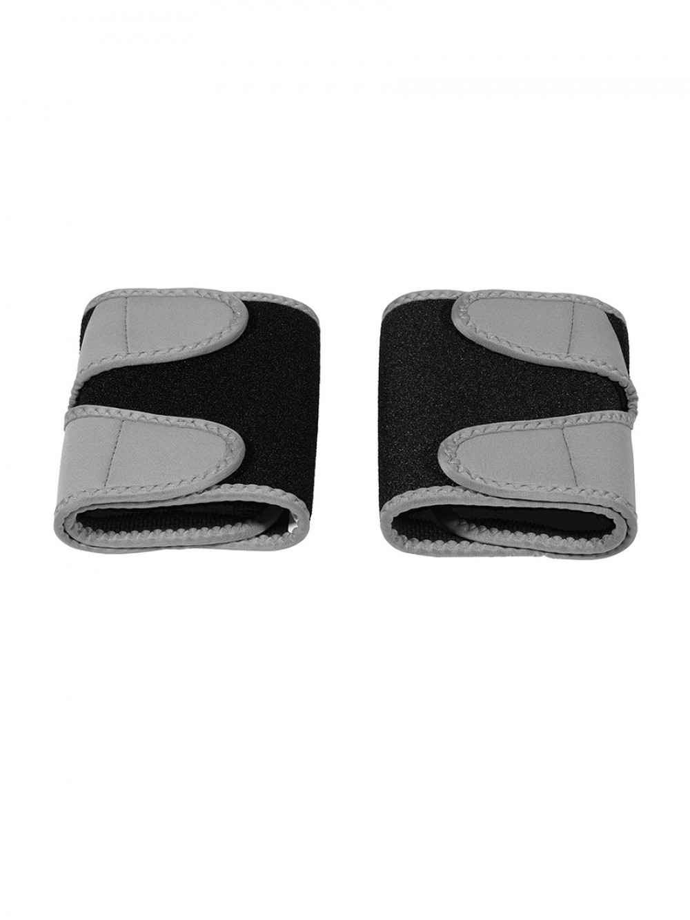 Light Gray Colorblock Slimming Arm Shaper Neoprene Anti-Slip