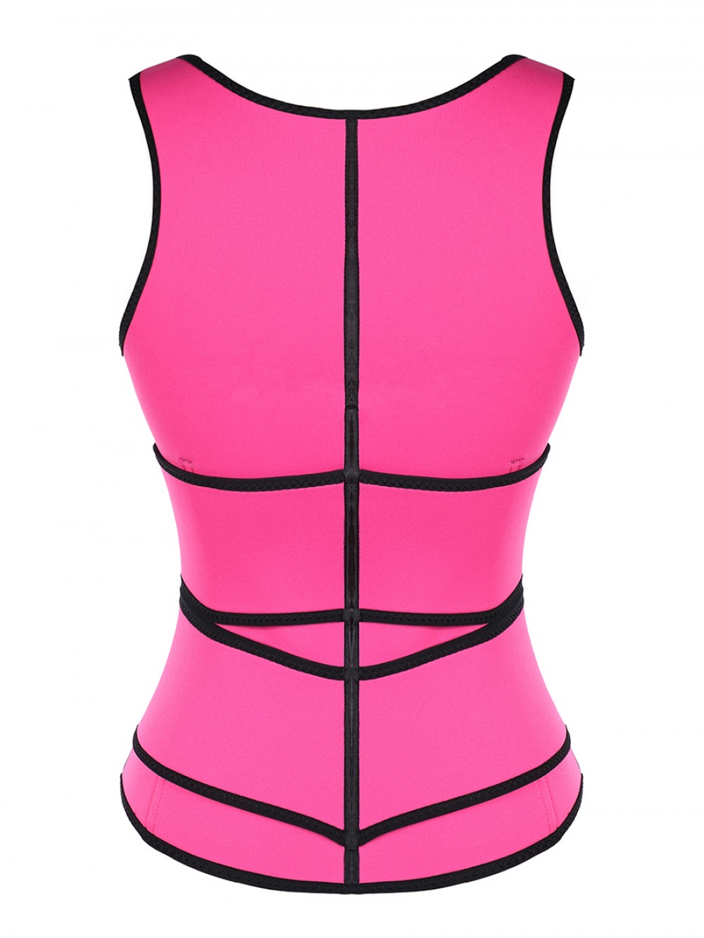 Tank Shaper Rose Red Double Belts Sticker Neoprene Firm Compression
