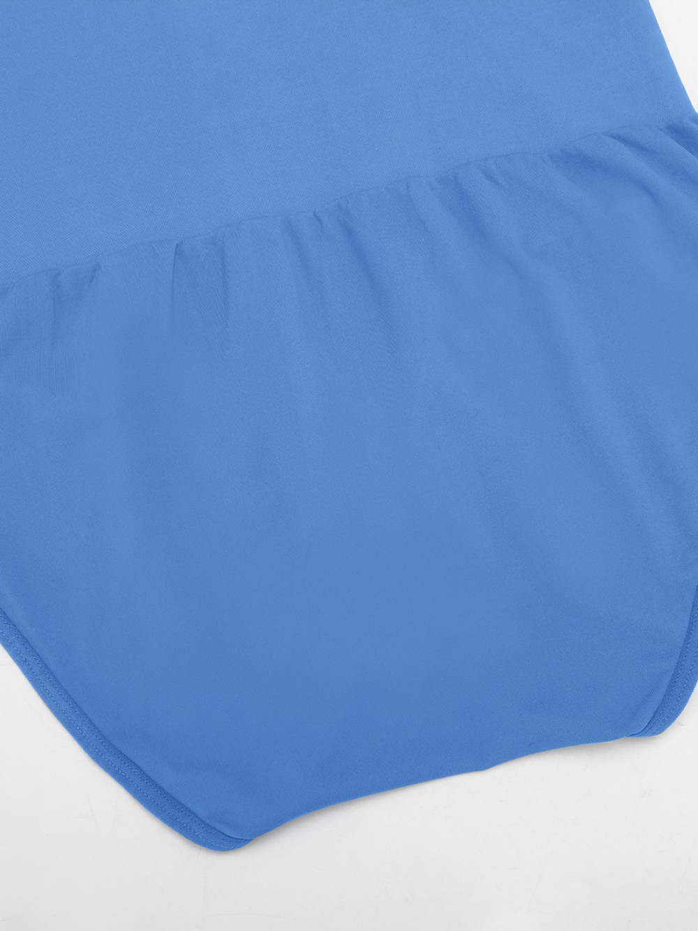 Seamless Crew Neck Tummy Control Snap Crotch Briefs Bodysuit
