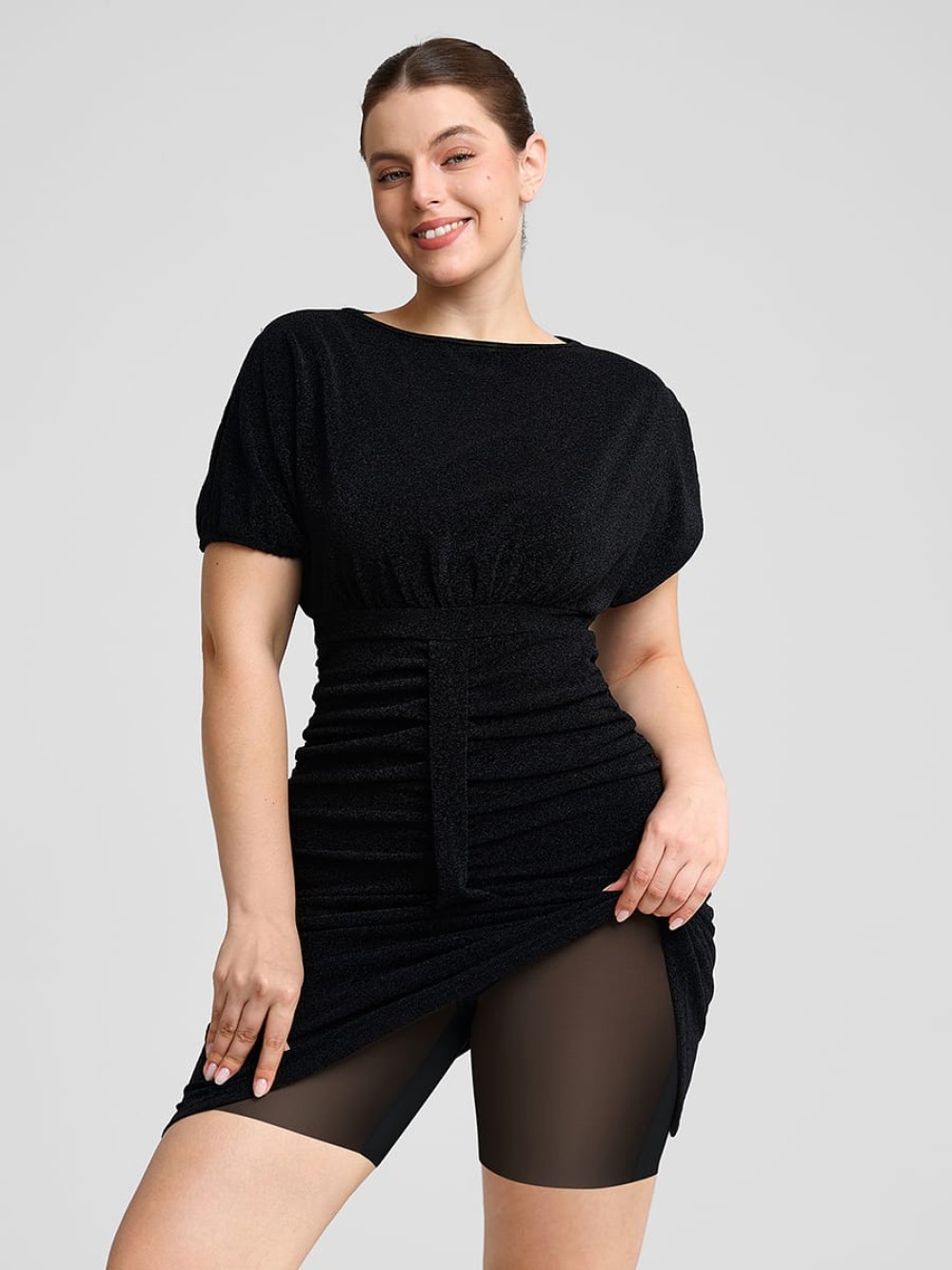 Wide Elastic Fajas Colombianas Full Bust Compression Tummy Control Body Shaper