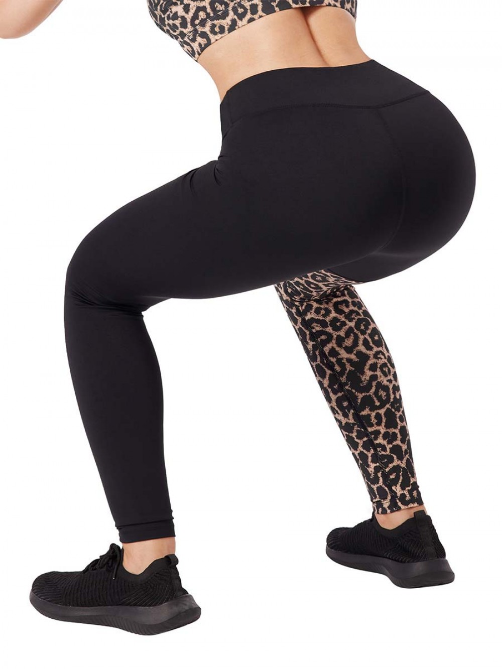 Drop Ship Service Leopard Print Women Fitness Yoga Leggings