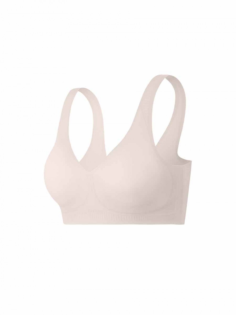 Nude Wholesale Soft High Quality Seamless Bra Soft-Touch Smoothing Fabric For Workout
