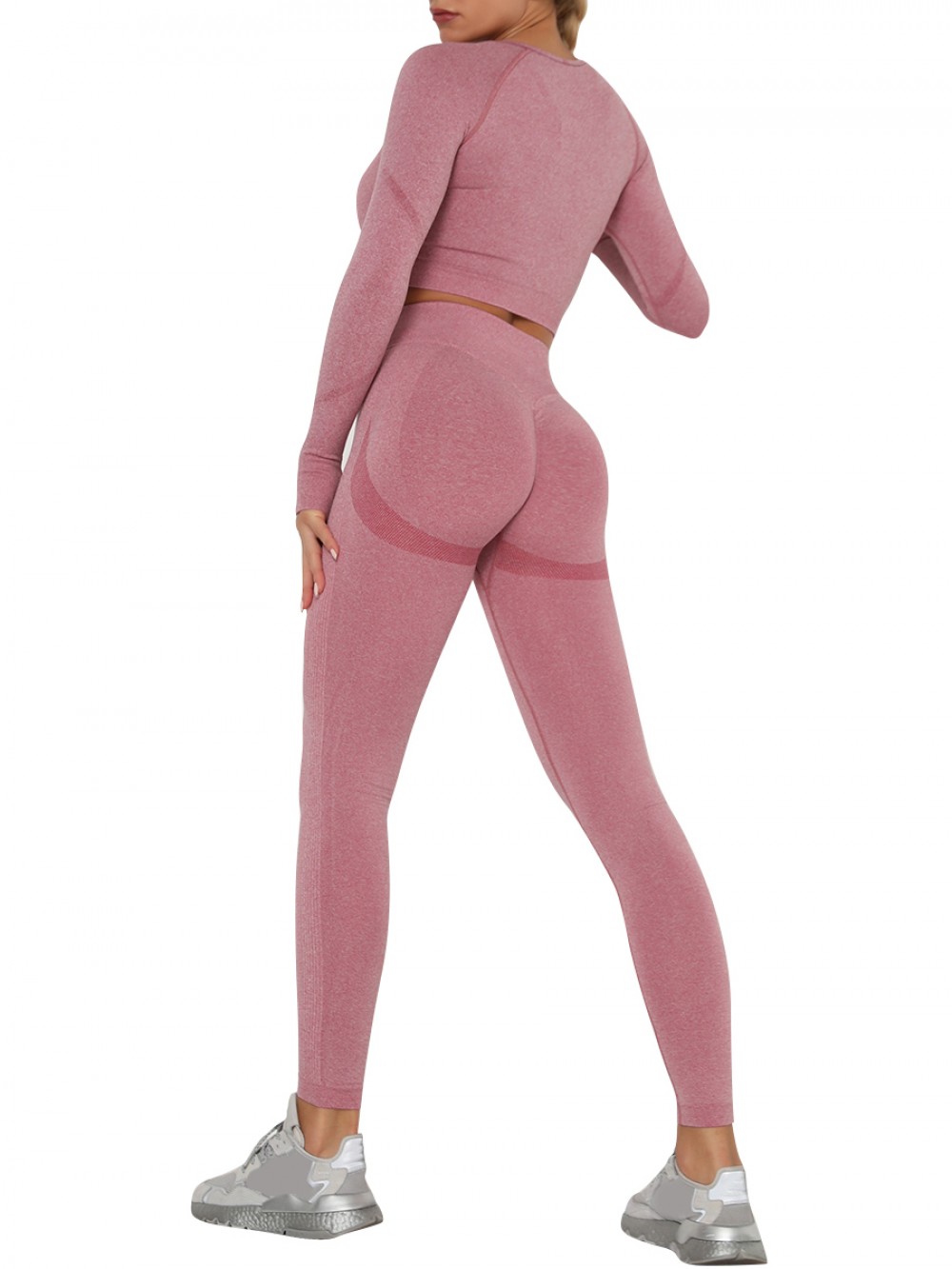 Enviable Wine Red Pleated Athletic Suit Full Sleeve For Ladies