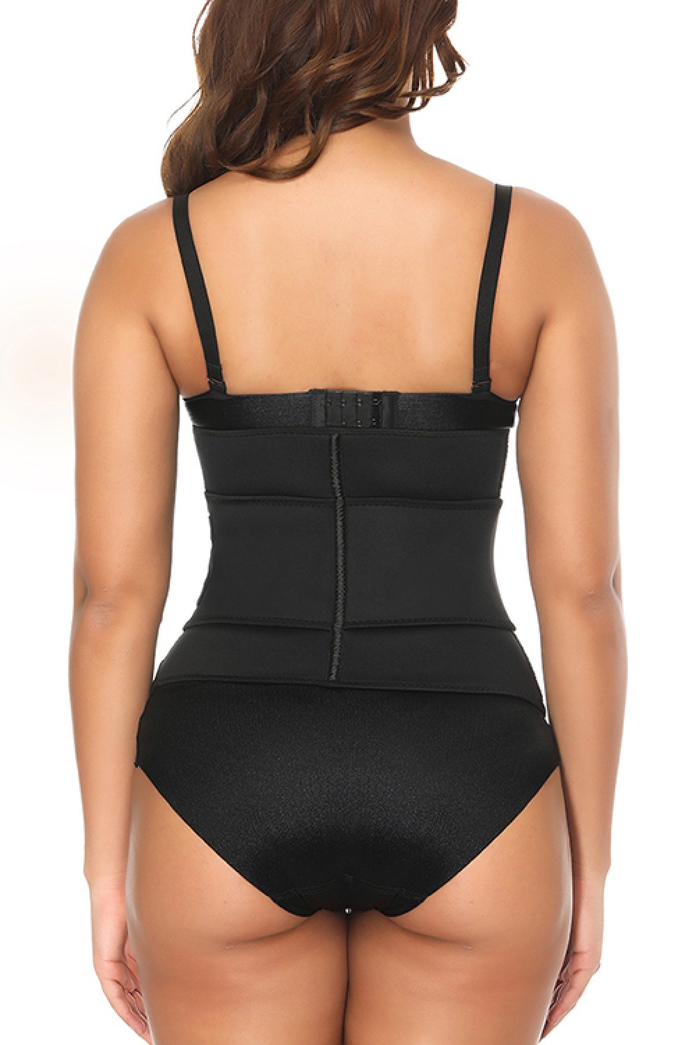 Plus Fat Burning Practical Neoprene Black Waist Trimmer
