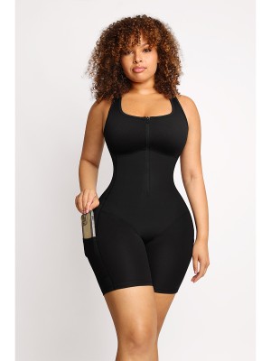 High Quality Faja Colobianas Post Surgery Shapewear Adjustable Strap Full  Body Compress Shaper Plus Size Faja Bodyshapers - China Plus Size Shapewear  and Body Shaper for Women price