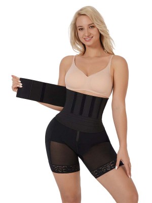 HEXIN Full Body Shaper Shapewear Slimming Belt Girdle Corset Butt lifter  Tummy Control Underwear postpartum faja Waist Trainer