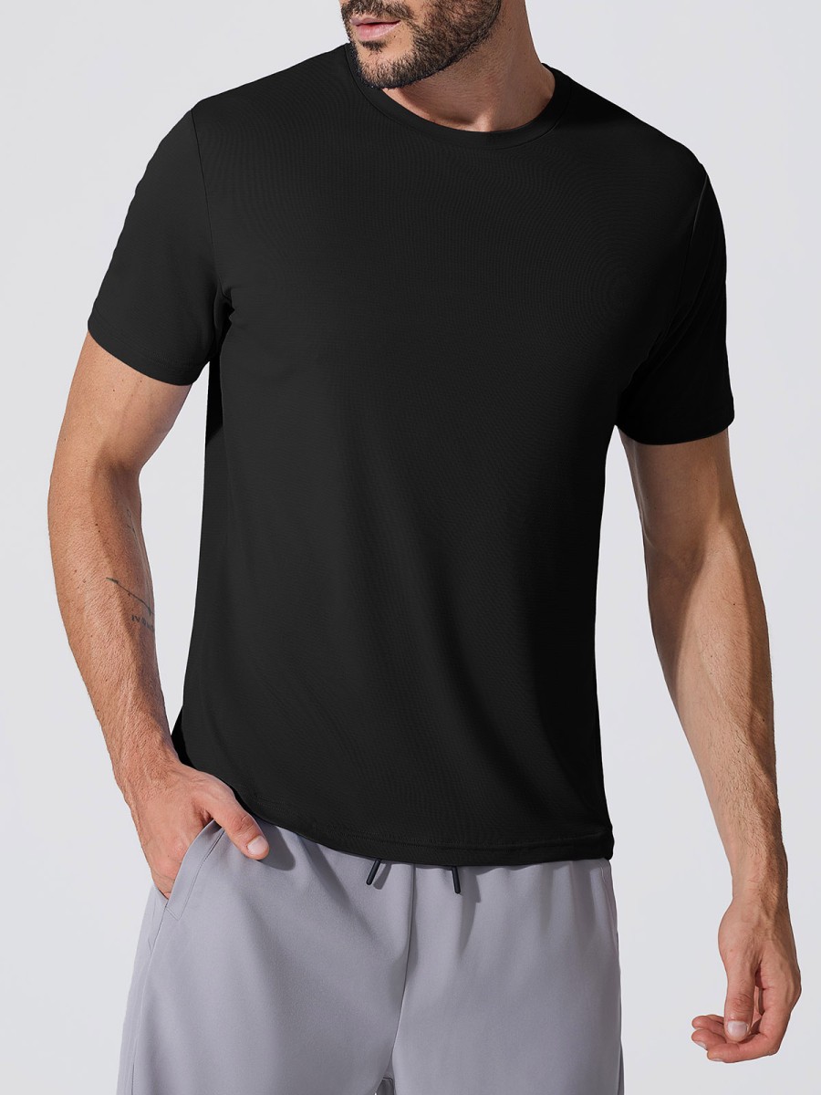 VrractiveWholesale Men’s Quick Dry Sports T-Shirt – Lightweight Polyester Gym Tee