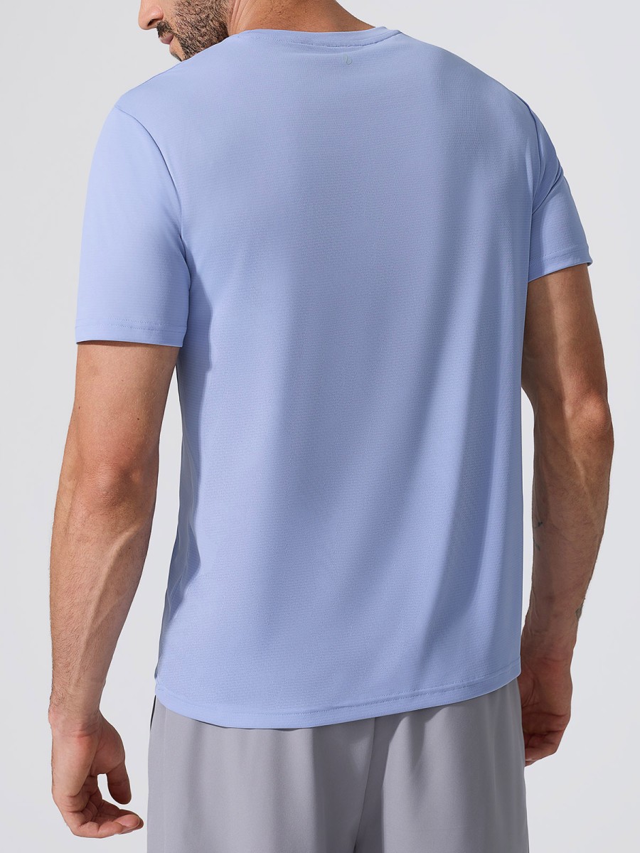 VrractiveWholesale Men Quick Dry Sports T-Shirt – Lightweight Polyester Gym Tee