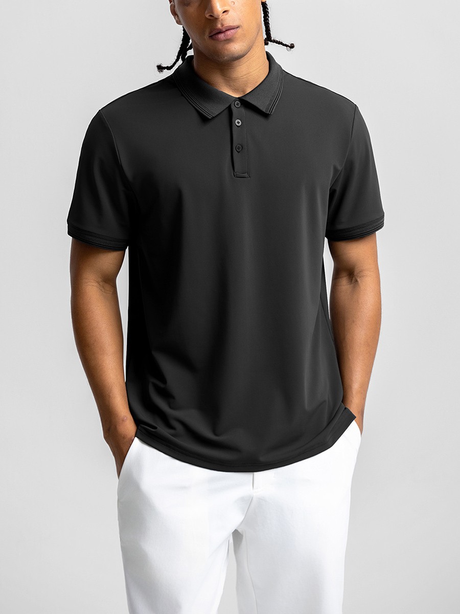 Vractive Breathable Lightweight Moisture Wicking Short Sleeve Casual Athletic Performance Polo Shirt