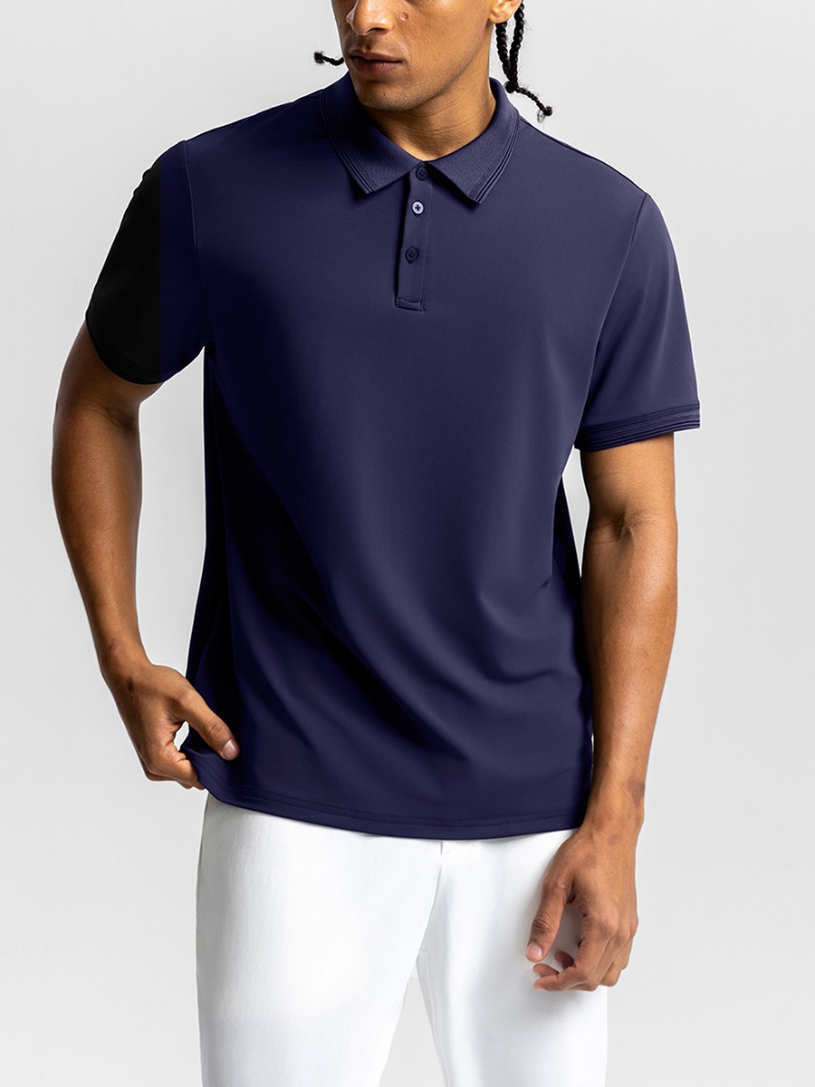 Vractive Lightweight Moisture Wicking Short Sleeve Casual Athletic Performance Polo Shirt