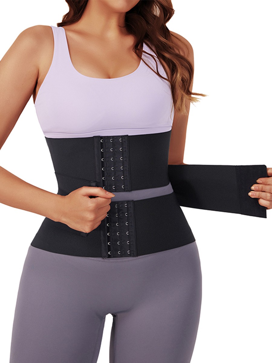 New Arrival Adjust Hooks Tummy Trimmer Control Lose Weight Waist Trainer Wrap