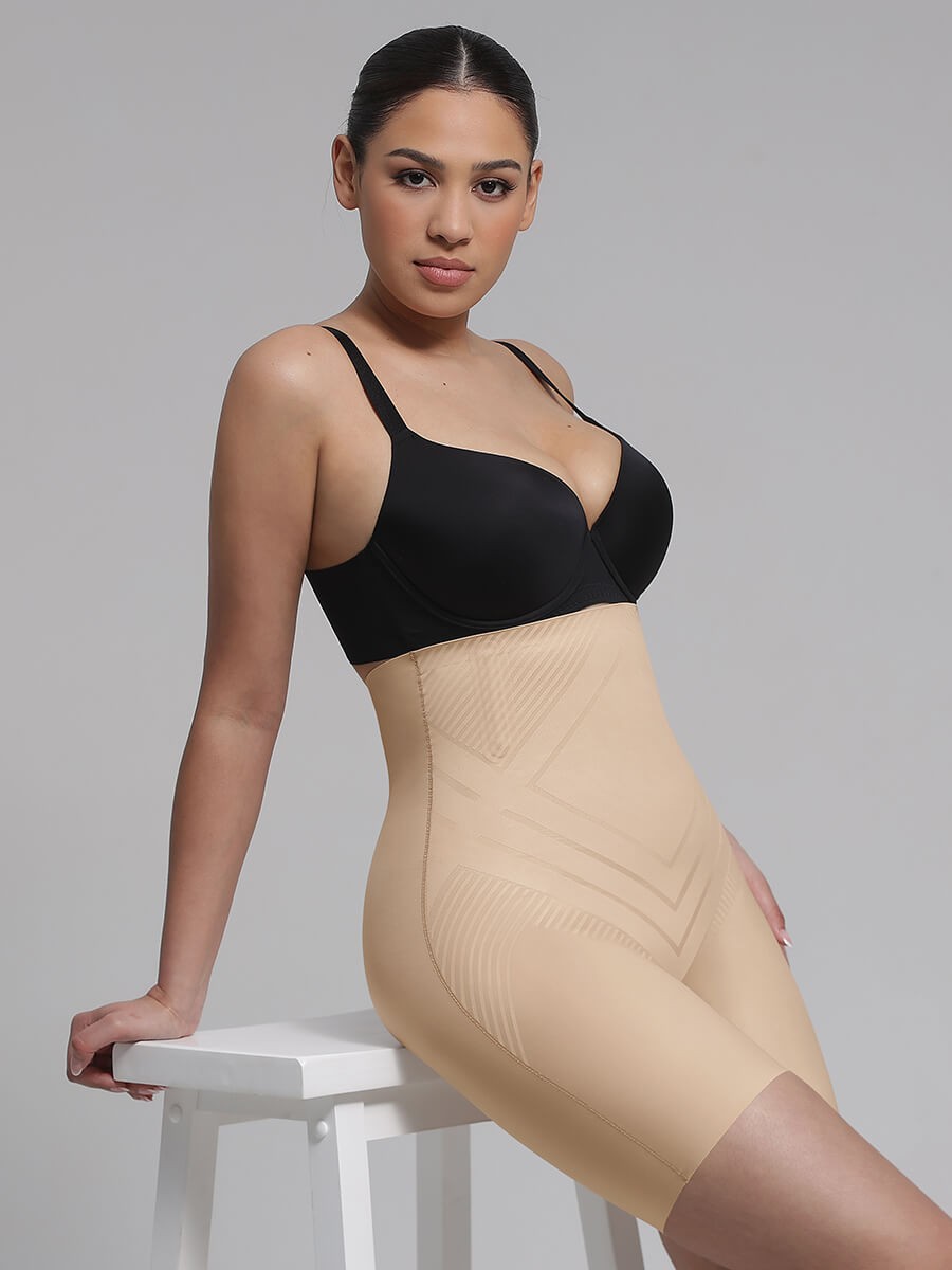 Liquid Spandex High Waist Air Slim Waist Trimming Brief Thigh Slimmer