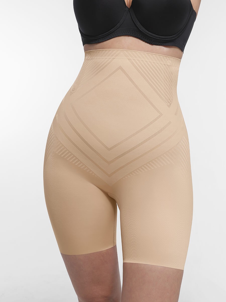 Liquid Spandex High Waist Air Slim Waist Trimming Brief Thigh Slimmer