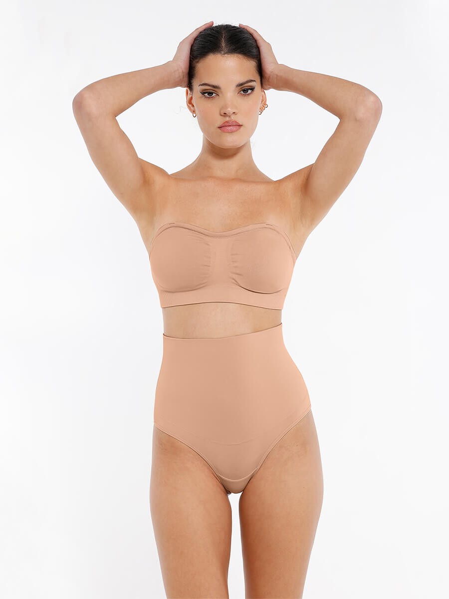 Seamless Tummy Control Thong Shapewear Panties