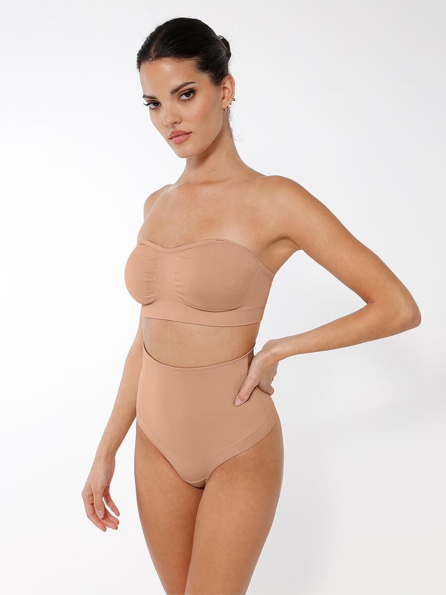 Seamless Tummy Control Thong Shapewear Panties