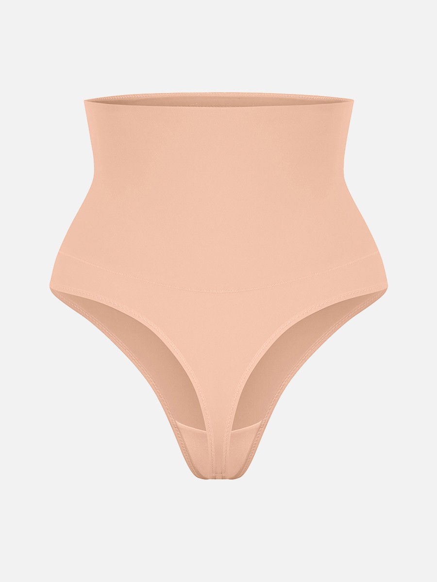 Seamless Tummy Control Thong Shapewear Panties