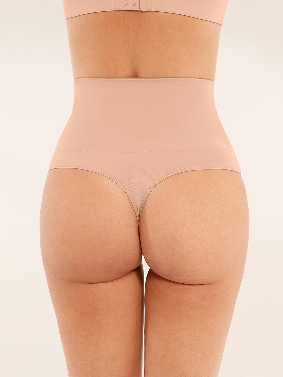 Seamless Tummy Control Thong Shapewear Panties