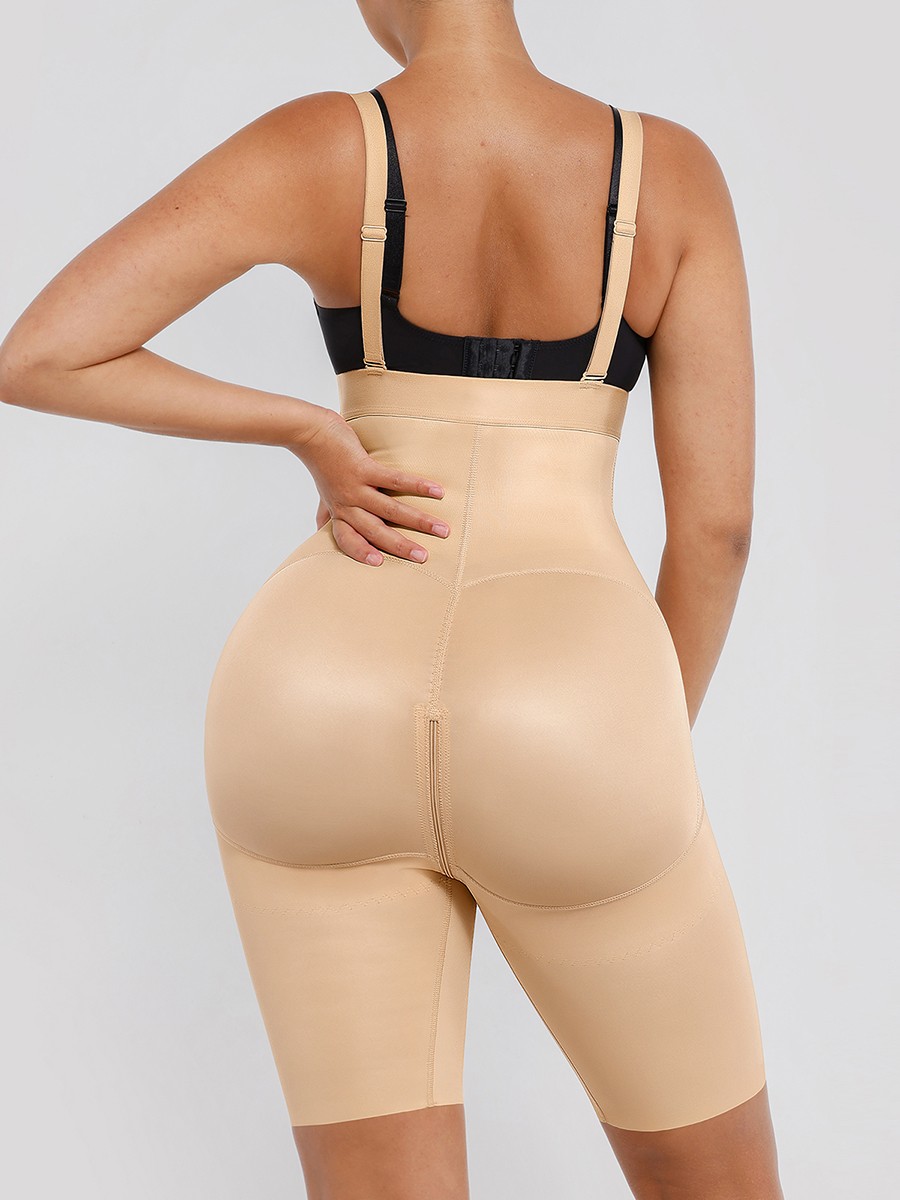 Body Shaper with Lifting Support Adjustable Zipper
