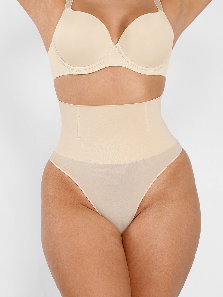 Semaless Mid-thigh Waist Recycled Panties
