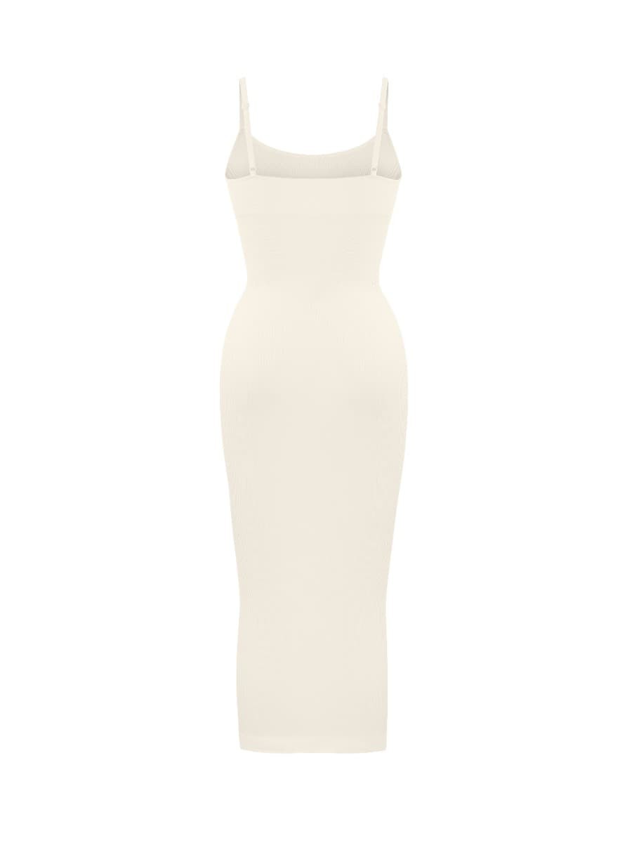 Seamless Eco-friendly Waist Control Shaping Dress White