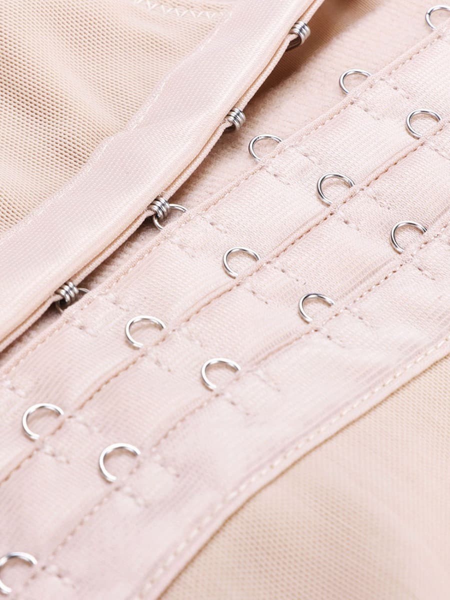 Nude Ultimate Stretch Hooks Crotchless Unpadded Big Size Shapewear