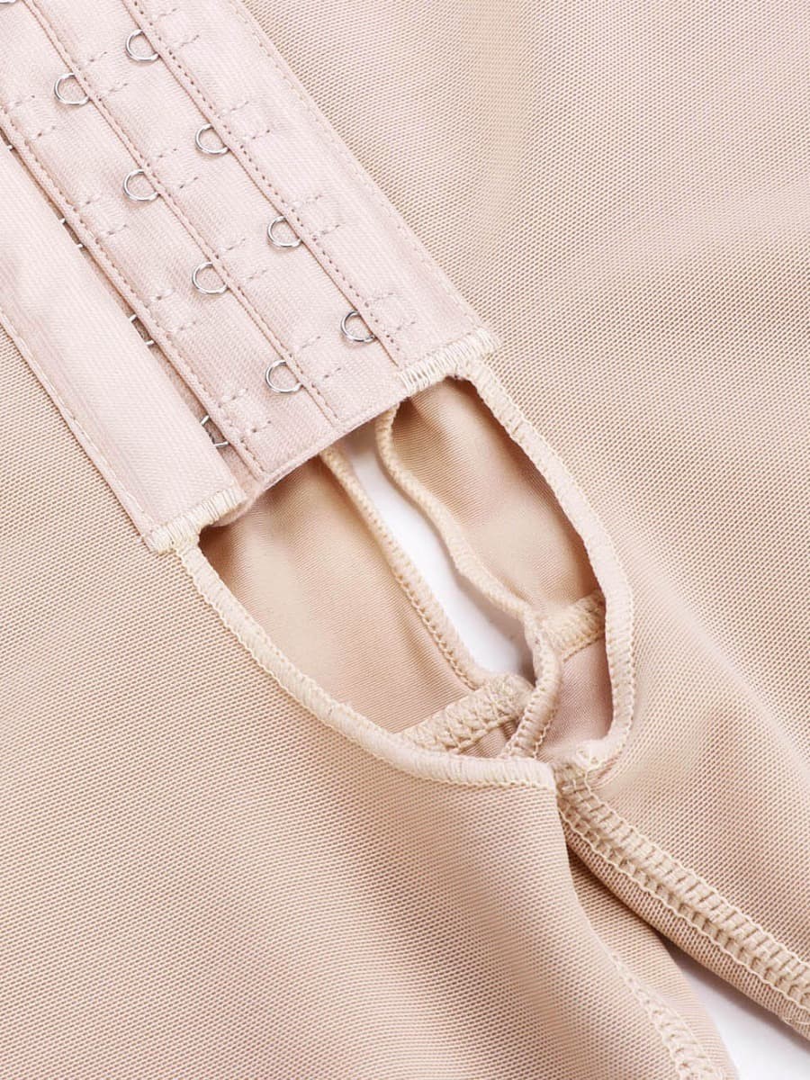 Nude Ultimate Stretch Hooks Crotchless Unpadded Big Size Shapewear