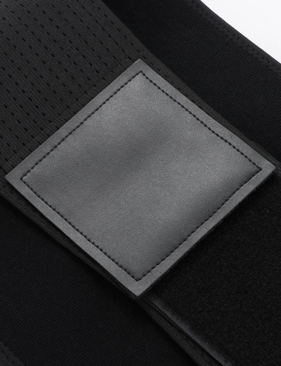 Black SBR Plastic BonesLining Waist Trainer Tummy Control Fat Burning