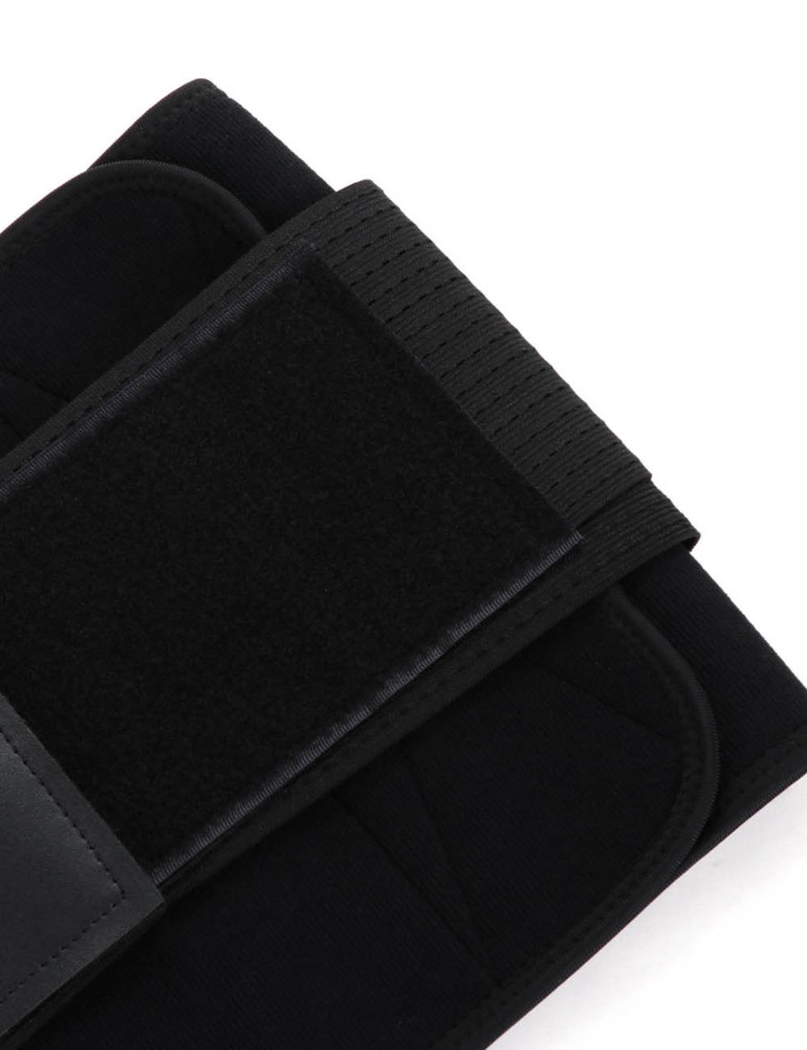 Black SBR Plastic BonesLining Waist Trainer Tummy Control Fat Burning