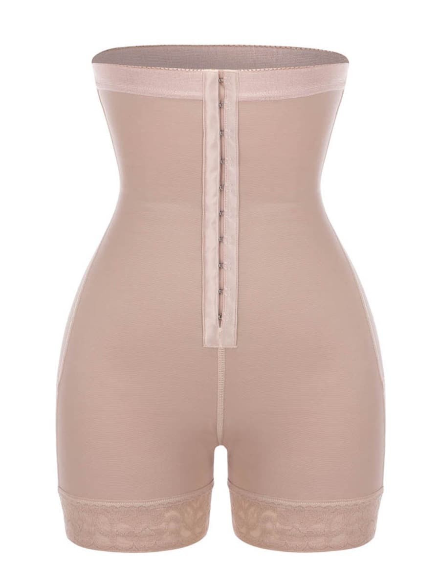 Nude Queen Size High Waist Butt Enhancer Panty Smooth