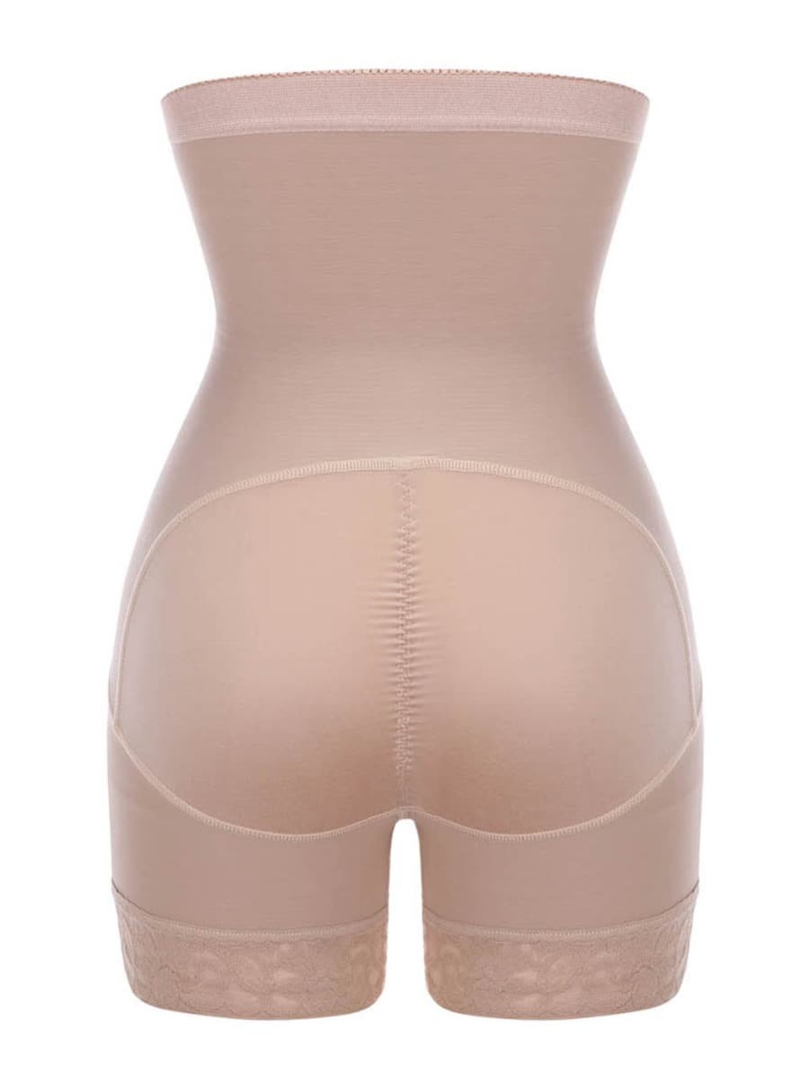 Nude Queen Size High Waist Butt Enhancer Panty Smooth
