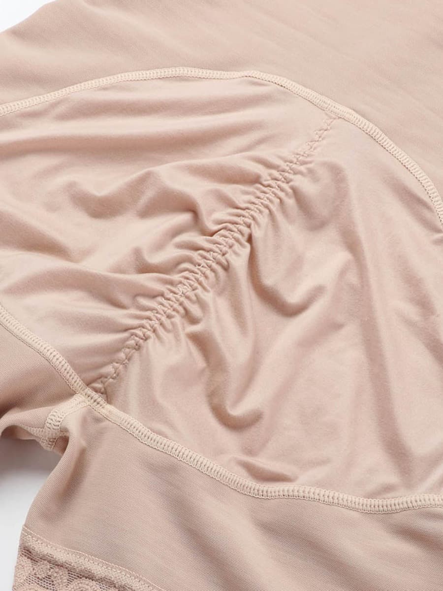 Nude Queen Size High Waist Butt Enhancer Panty Smooth