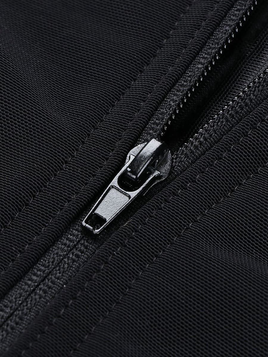 Black Detachable Straps Full Body Shaper Big Size