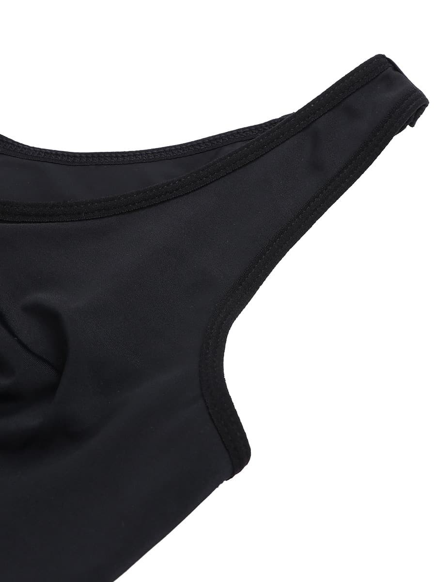 Figure Shaper Black Big Size Posture Corrector Bra Hooks Visual Effection