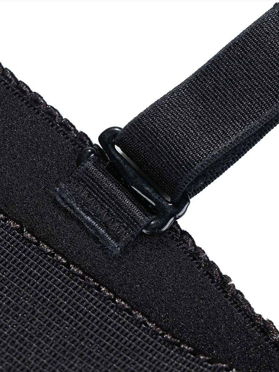 Detachable Straps Side Zip Full Body Shaper Zipper Closure