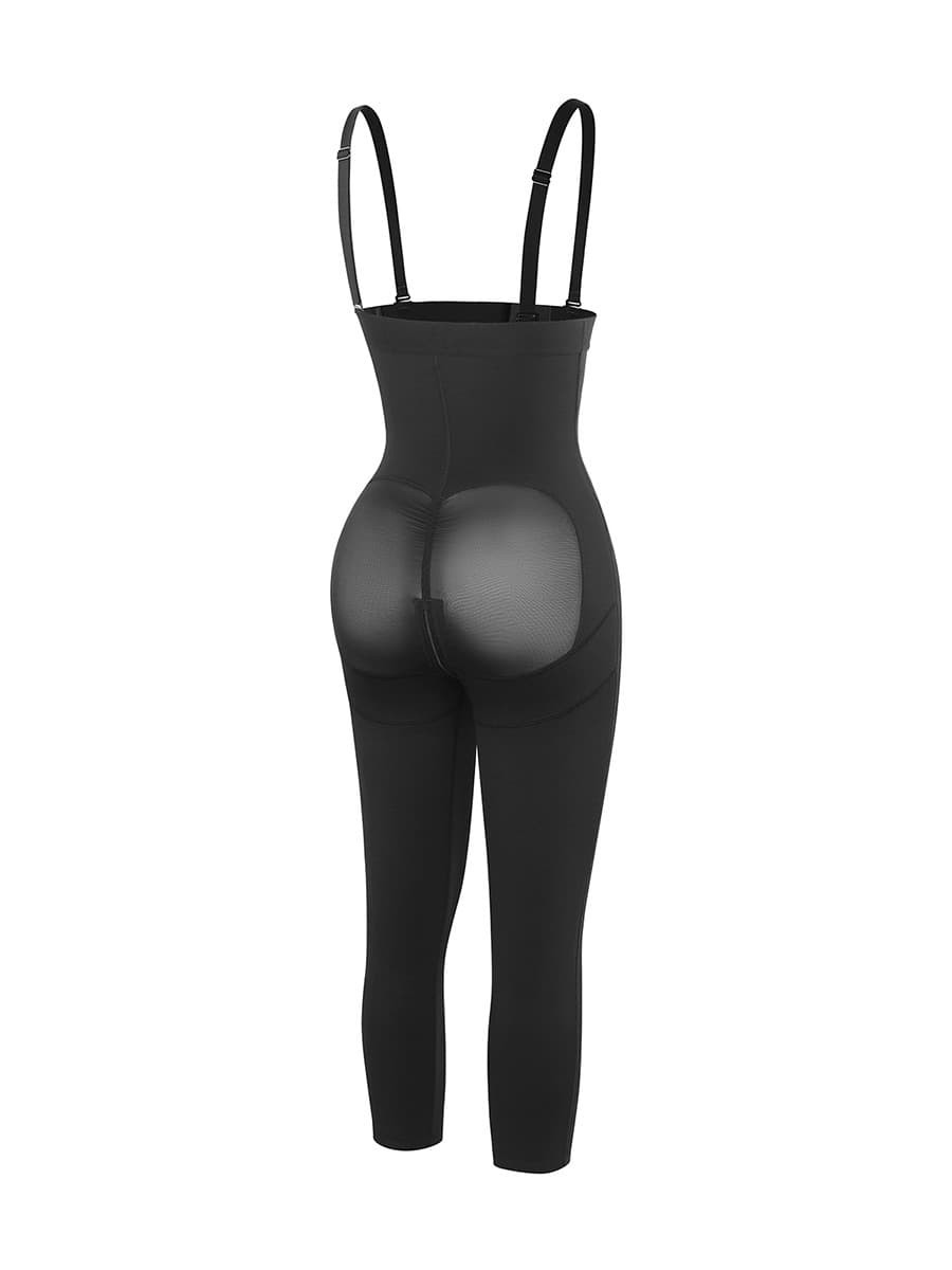 Latex Bust Tummy Control Shapewear with Adjustable Straps