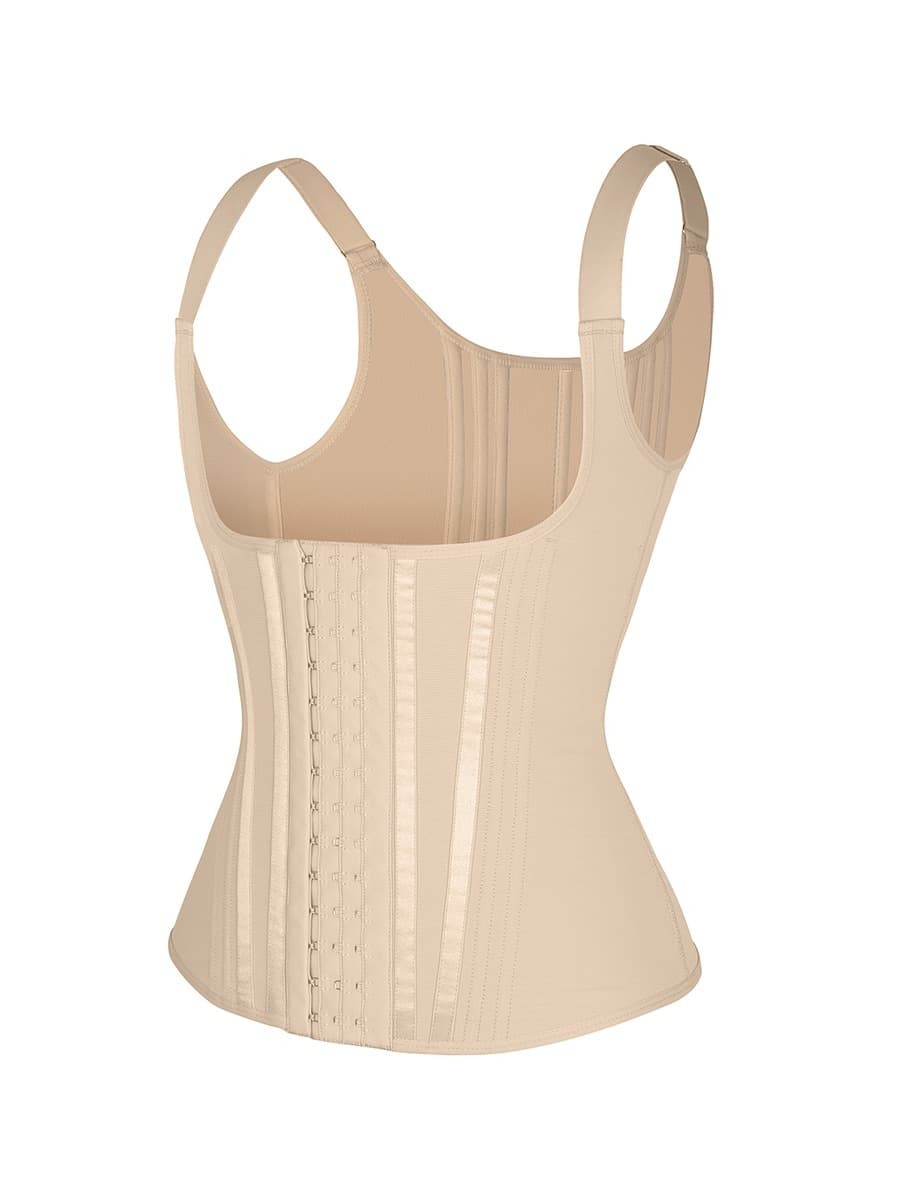 13 Steel Bones U-shaped Chest Support Waist Trainer Vest
