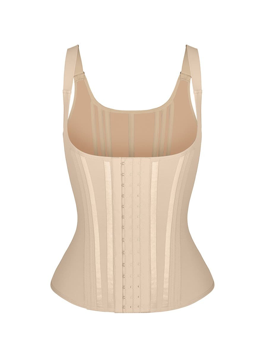 13 Steel Bones U-shaped Chest Support Waist Trainer Vest