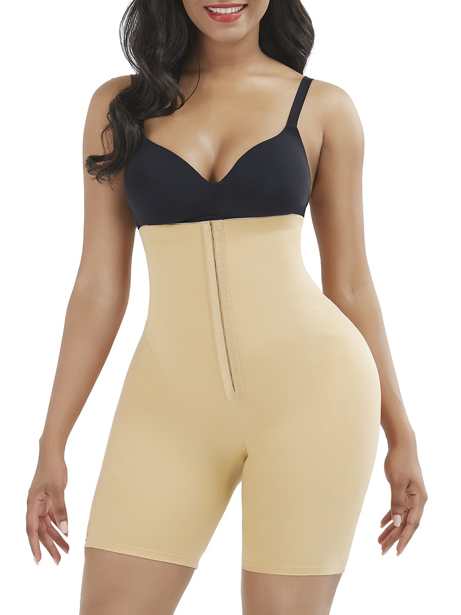 Dark Skin Butt Enhancer Single Hooks Underbust Tummy Control